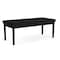 Lesro Lenox Steel 2 Seat Bench, Black/Onyx Seat, Black/Onyx Back, 45 W 21 L 18.5 H LS2001 - alternate 2